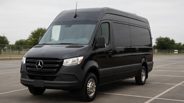 Exterior of Allentown Party Bus Company's 14 Passenger Sprinter Limousine in Allentown