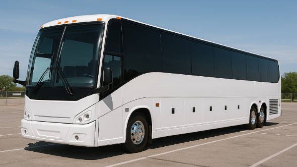 Exterior of Charter Bus Company Allentown's 45 Passenger Charter Bus in Allentown